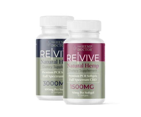 REVIVE _ Full Spectrum CBD Softgels _ MAIN