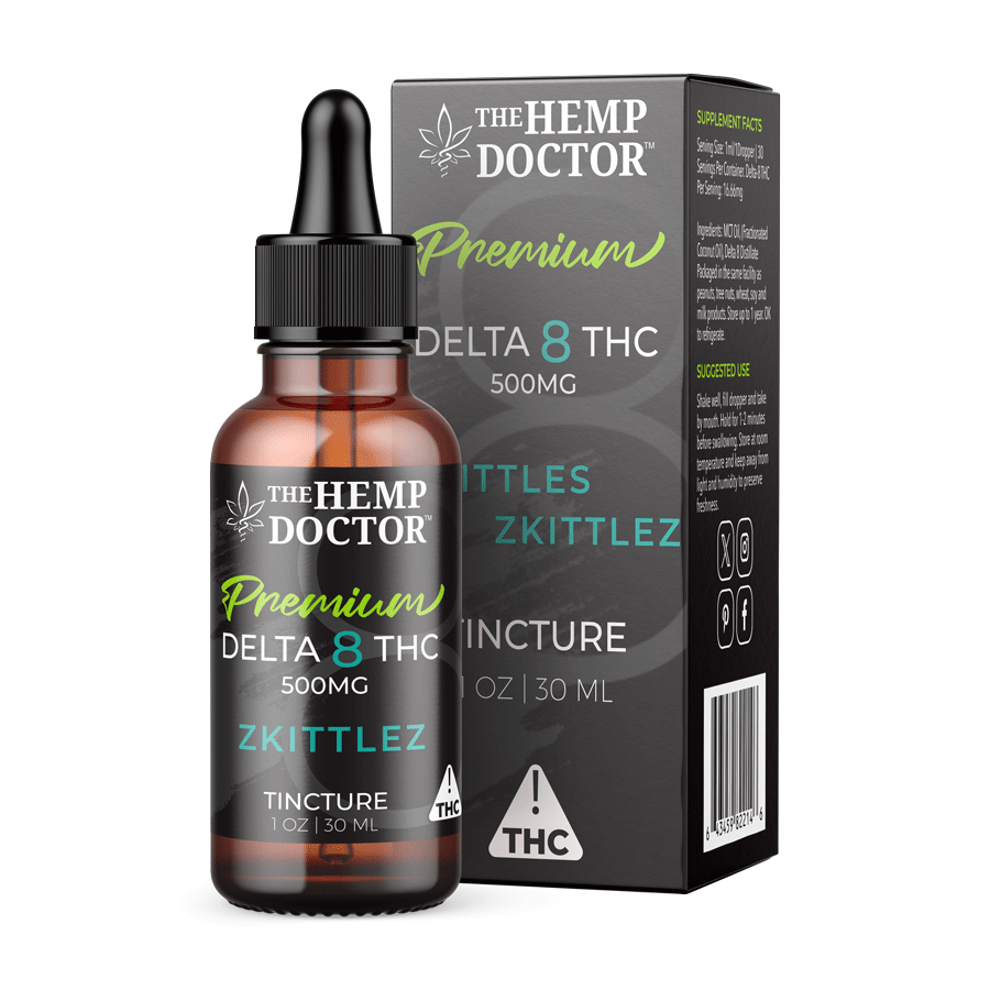 Buy Potent Delta 8 Tincture 1000mg | The Hemp Doctor