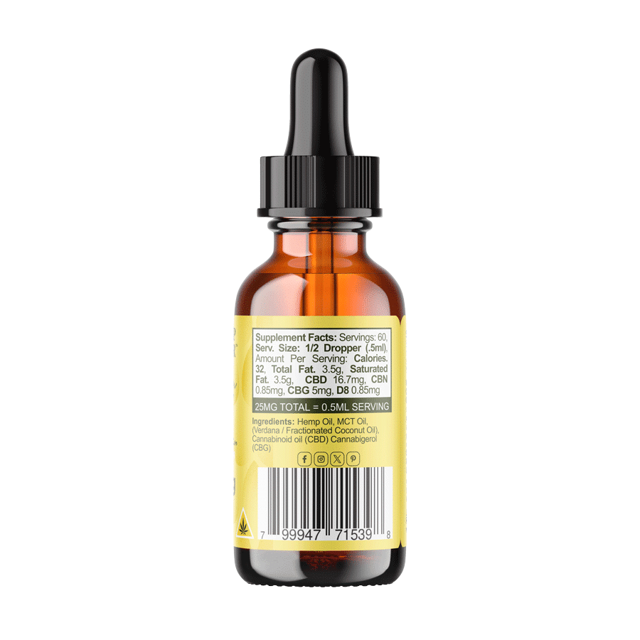 Full Spectrum High Octane CBD/CBG/CBN/D8 - The Hemp Doctor