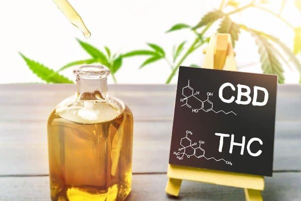 cbd thc bottle
