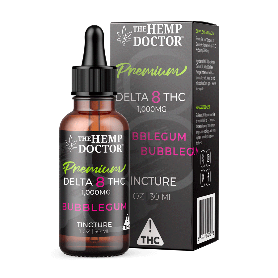 Buy Delta 8 THC Oil Tincture - The Hemp Doctor