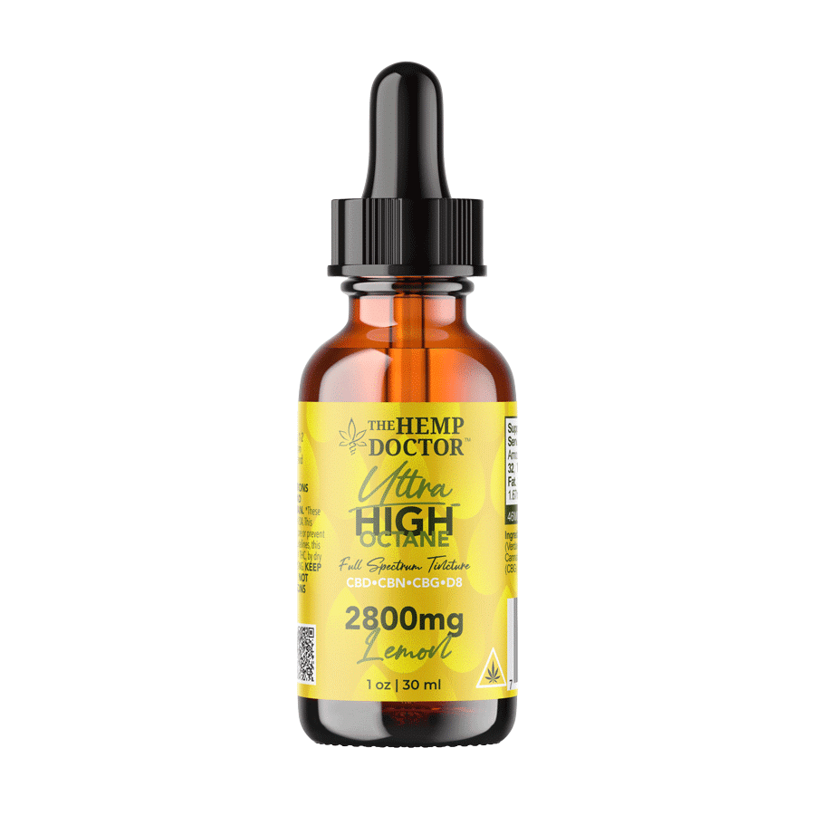 Full Spectrum High Octane CBD/CBG/CBN/D8 - The Hemp Doctor
