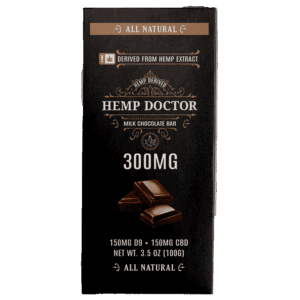 CBD:D9 THC CHOCOLATE BARS | 300MG
