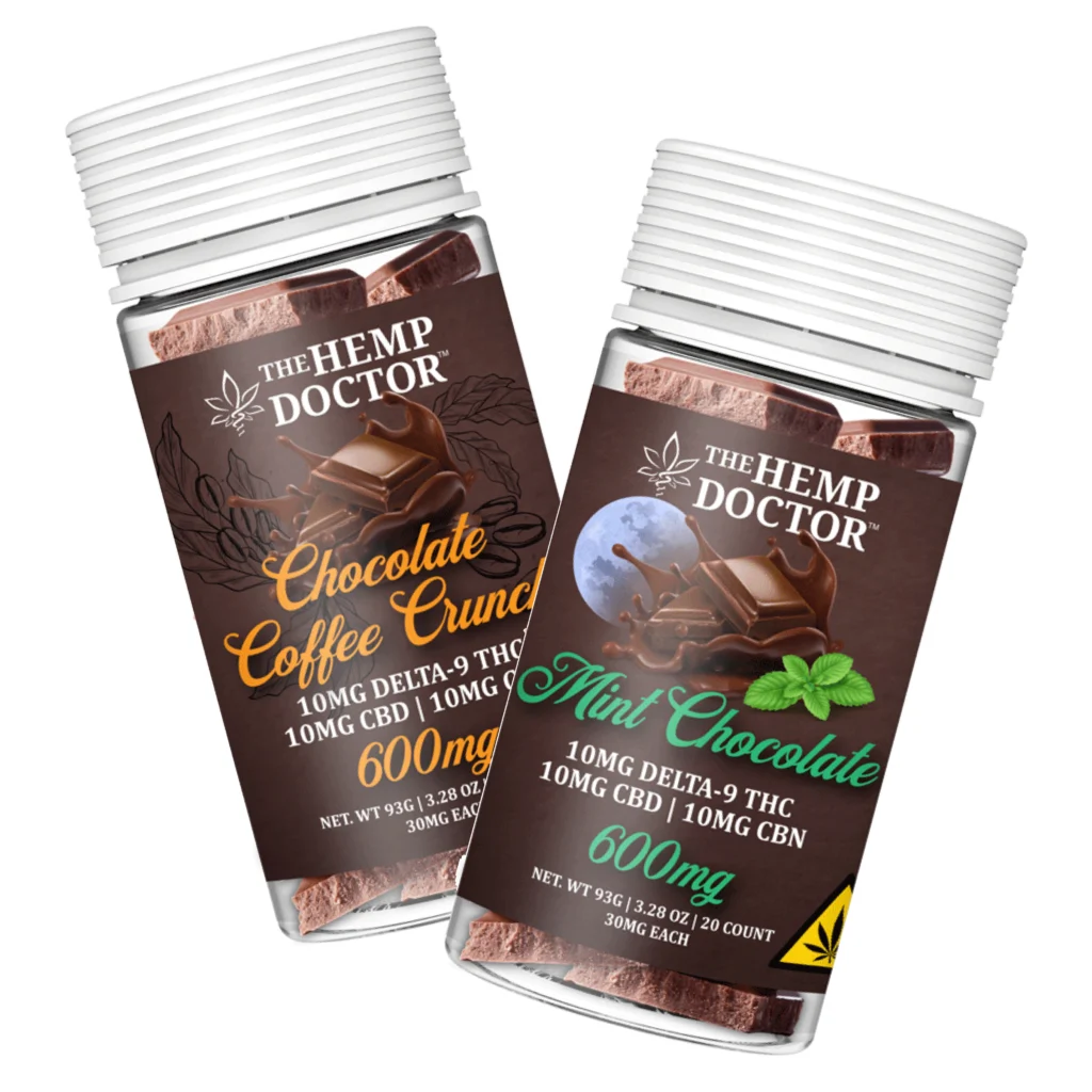 Buy D9 THC Chocolate - The Hemp Doctor