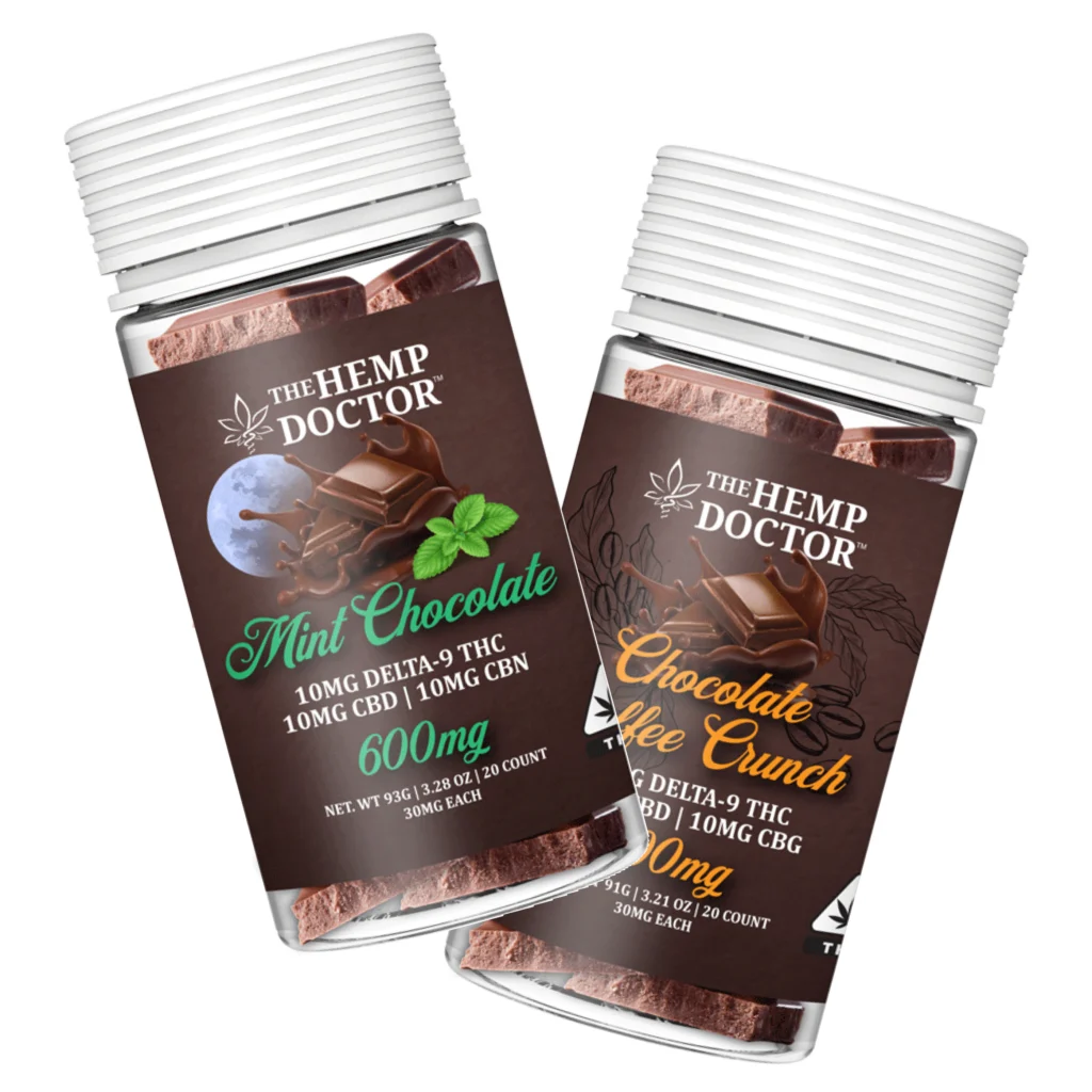 Buy D9 THC Chocolate - The Hemp Doctor