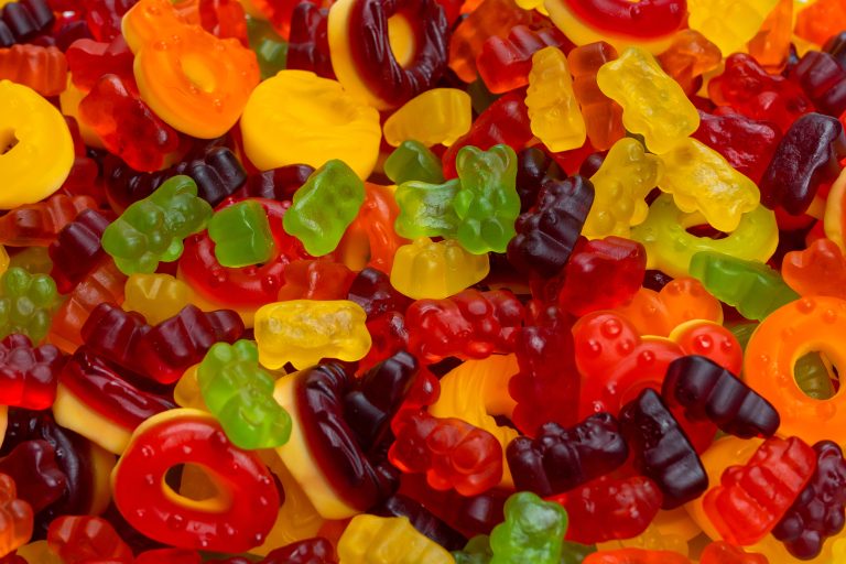 assorted gummies