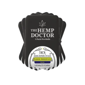 THCA SUGAR DIAMOND INFUSED PRE-ROLLS | 5-PACK TINS