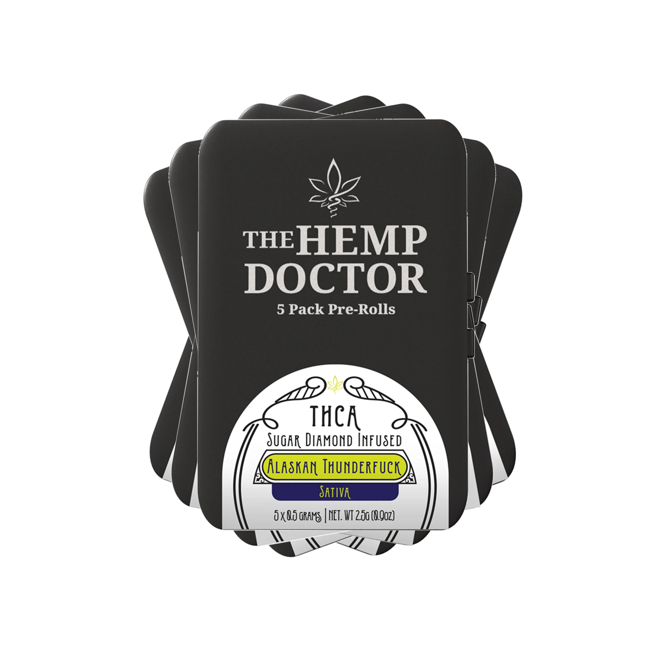 THCA SUGAR DIAMOND INFUSED PRE-ROLLS | 5-PACK TINS