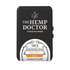 THCA SUGAR DIAMOND INFUSED PRE-ROLLS | 5-PACK TINS