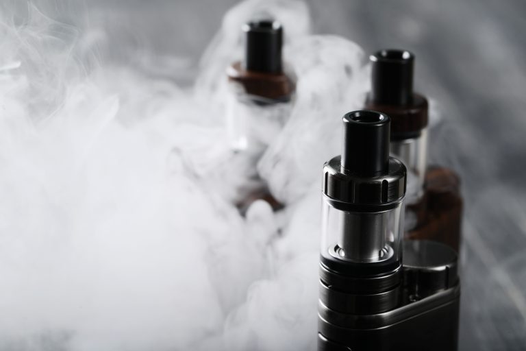 Black Vape Device