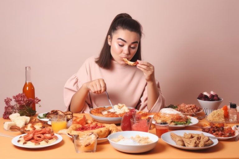 woman having delta 9 munchies