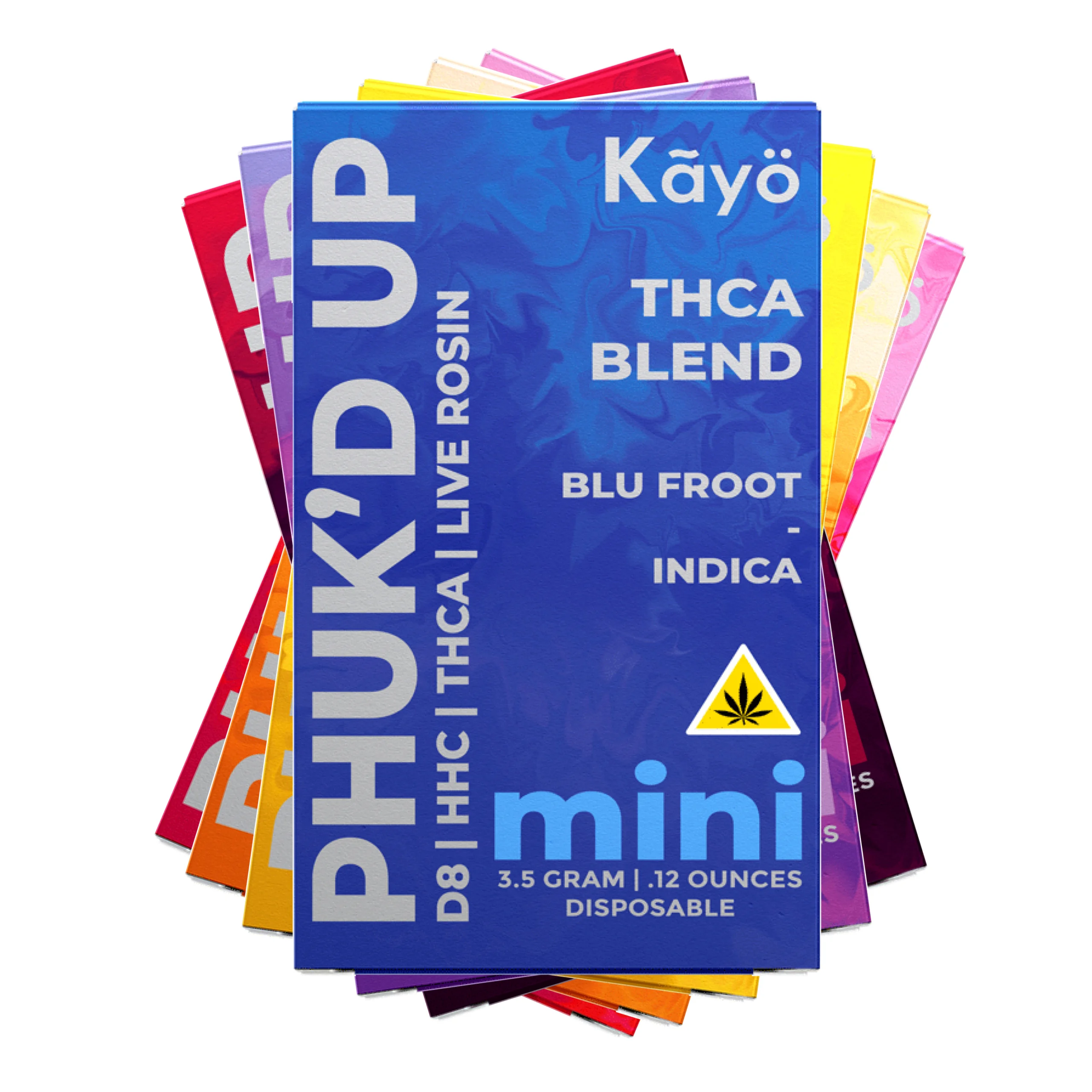 PHUK’D UP | THC BLEND DISPOSABLE VAPE | MINI 3.5G