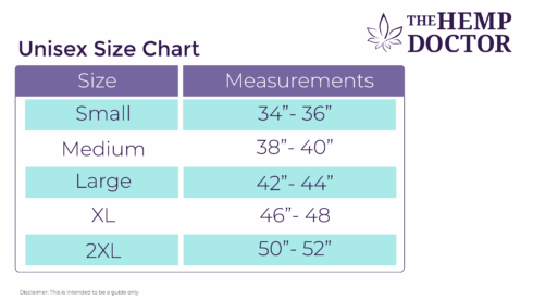 Size Chart - Unisex Hoodies Size Chart - Unisex Hoodies