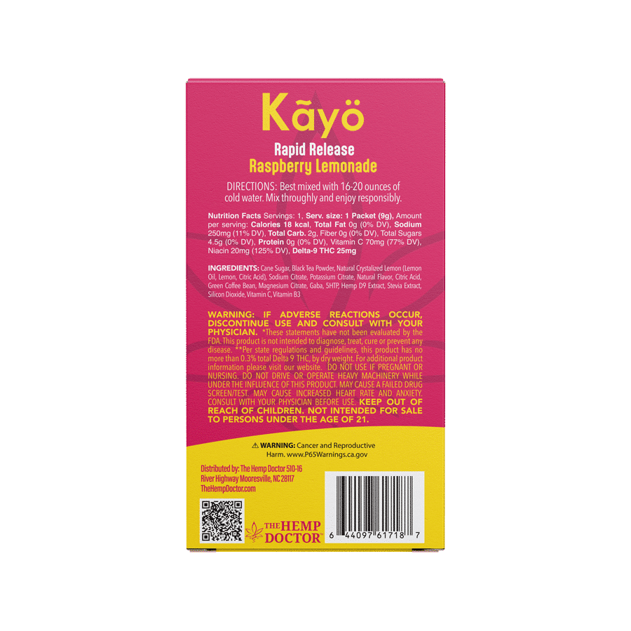 Buy Fast-Acting THC Drink Mix 25mg | The Hemp Doctor