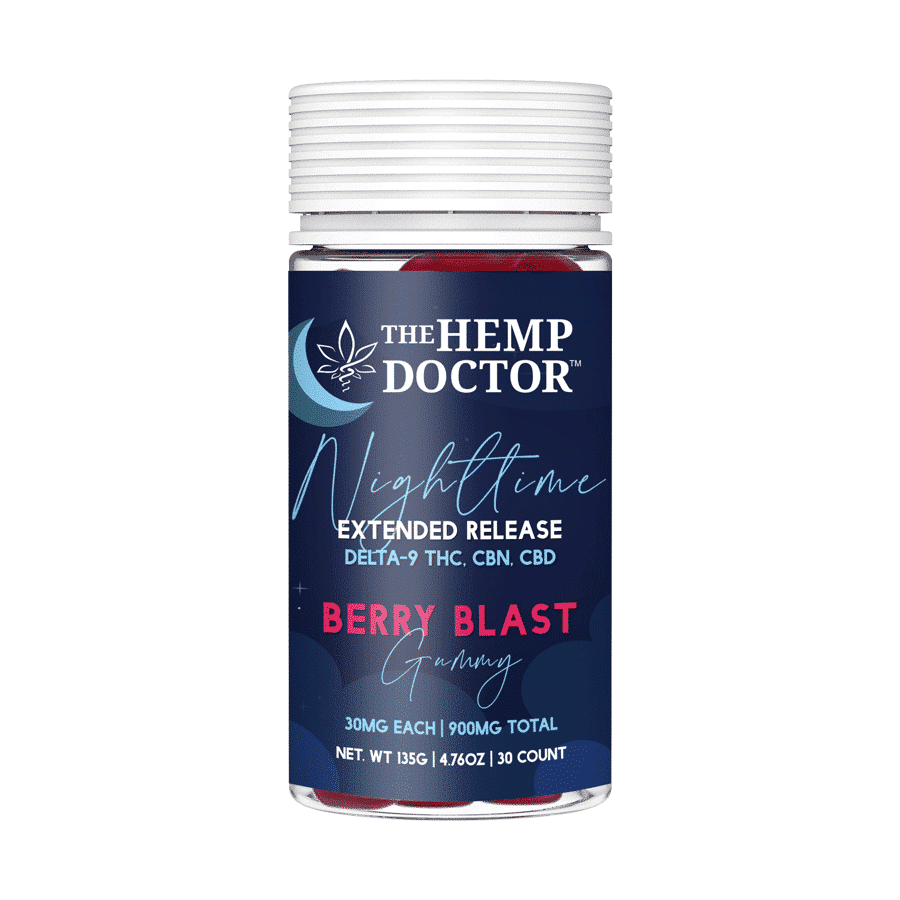 D9/CBD/CBN Nighttime Gummies - The Hemp Doctor