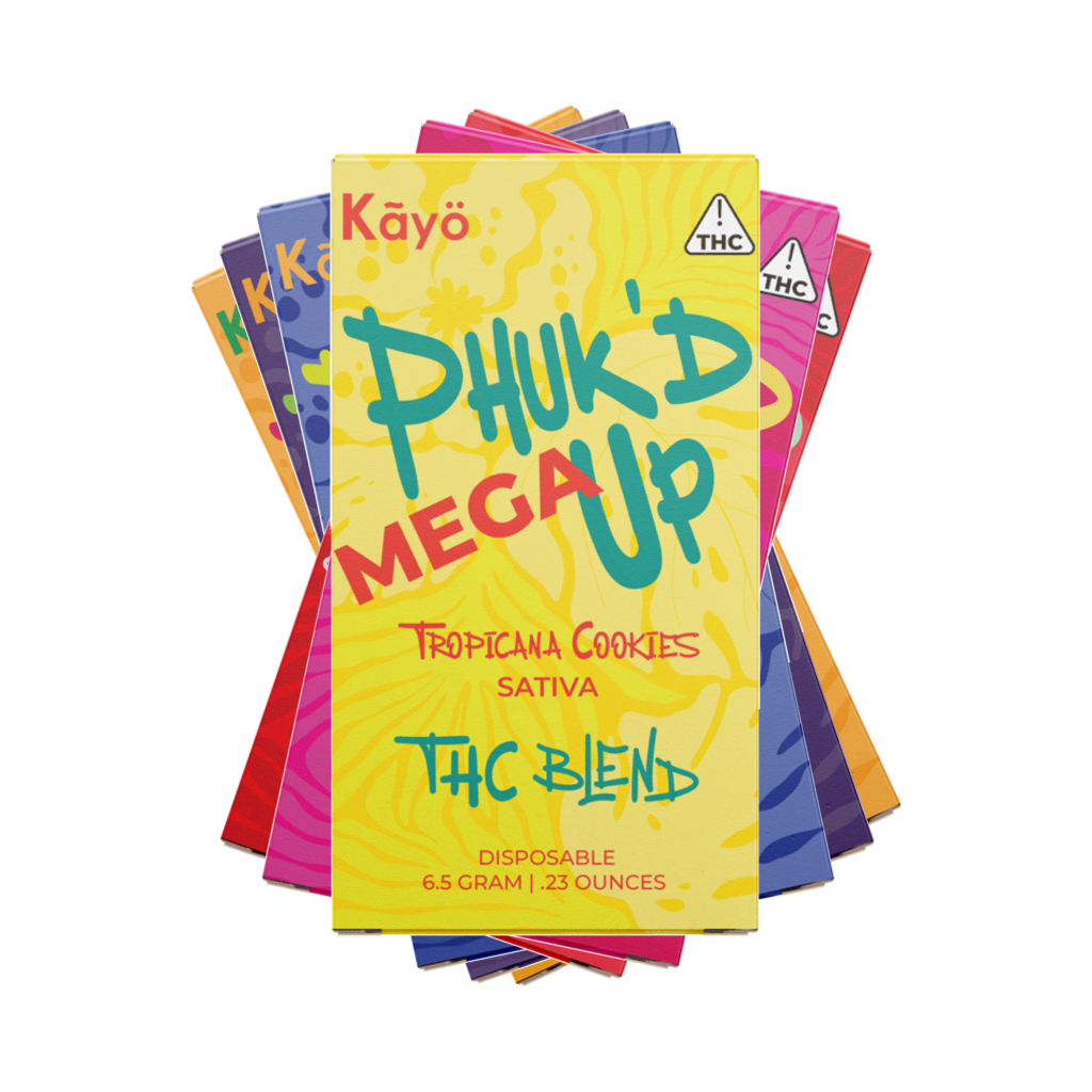 PHUK'D UP | THC BLEND DISPOSABLE VAPE | MEGA 6.5G