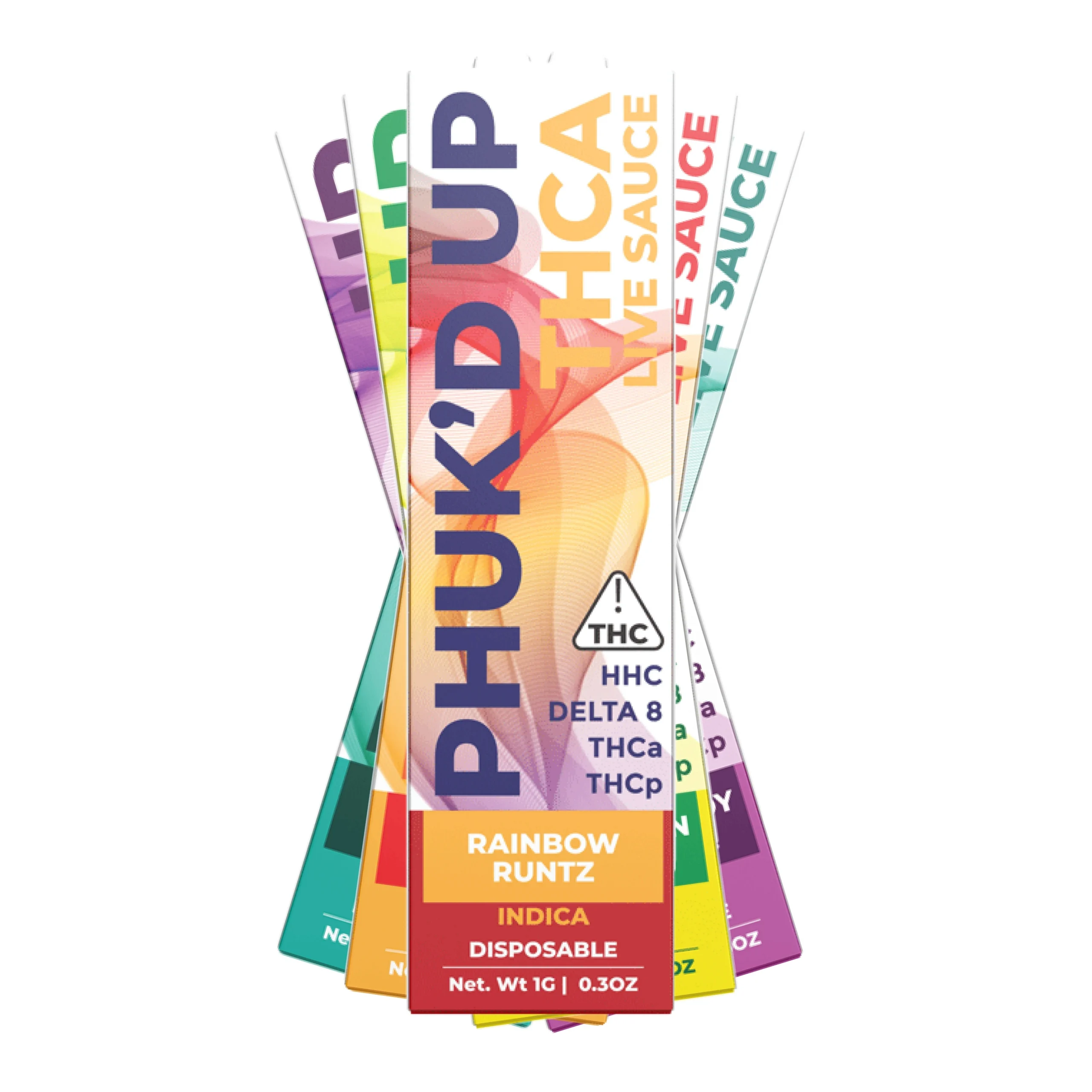 PHUK’D UP | THCA LIVE SAUCE DISPOSABLE VAPE | 1G