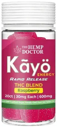 Colorful packaging of the Kayo Rapid Release