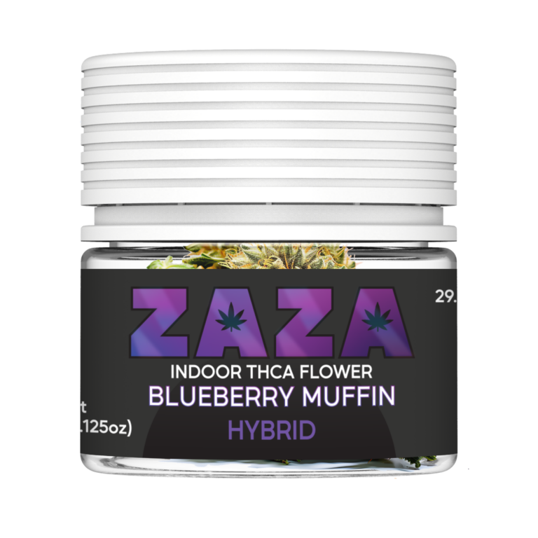 ZAZA | THCA Exotic Flower | Blueberry Muffin