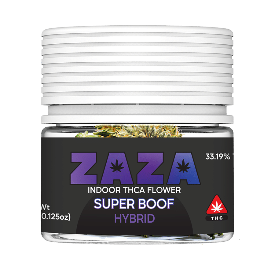 Buy Super Boof THCA Flower | Exotic ZAZA Collection | The Hemp Doctor