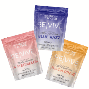 REVIVE | CBD GUMMY SAMPLER BUNDLE | 20MG