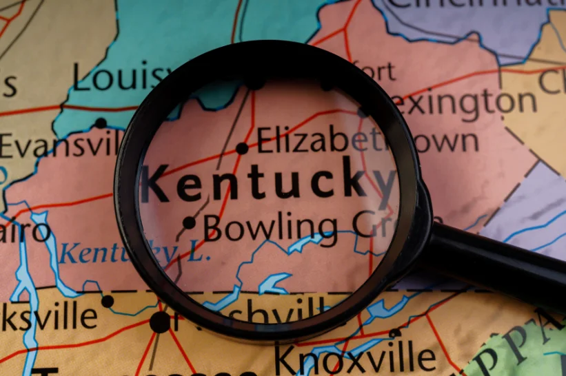 Map of Kentucky