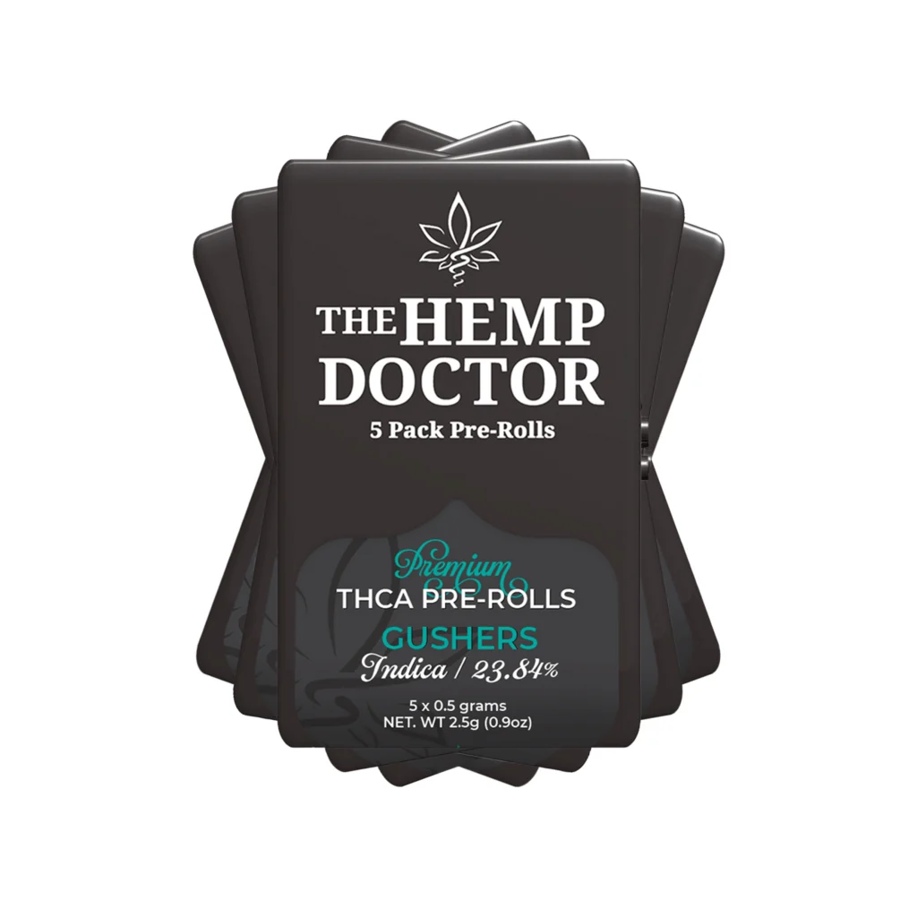 PREMIUM THCA FLOWER PRE-ROLLS | 5-PACK TINS