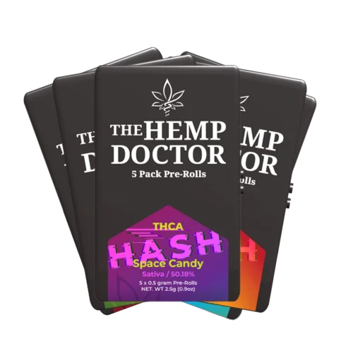 THCA BUBBLE HASH INFUSED PREROLLS _ 5-PACK TINS _ MAIN THCA BUBBLE HASH INFUSED PREROLLS _ 5-PACK TINS _ MAIN