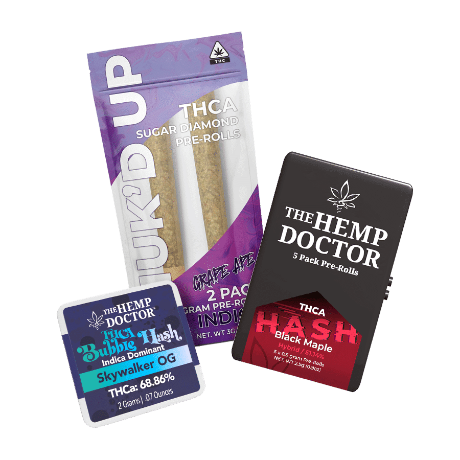 Rendered mock 420 Smokeable Bundle 2025 BB Hash BBB hash 5pk prerolls 2ct phukd up prerolls FRONT