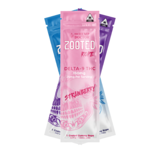 ZOOTED | D9 THC ROPES | 150MG
