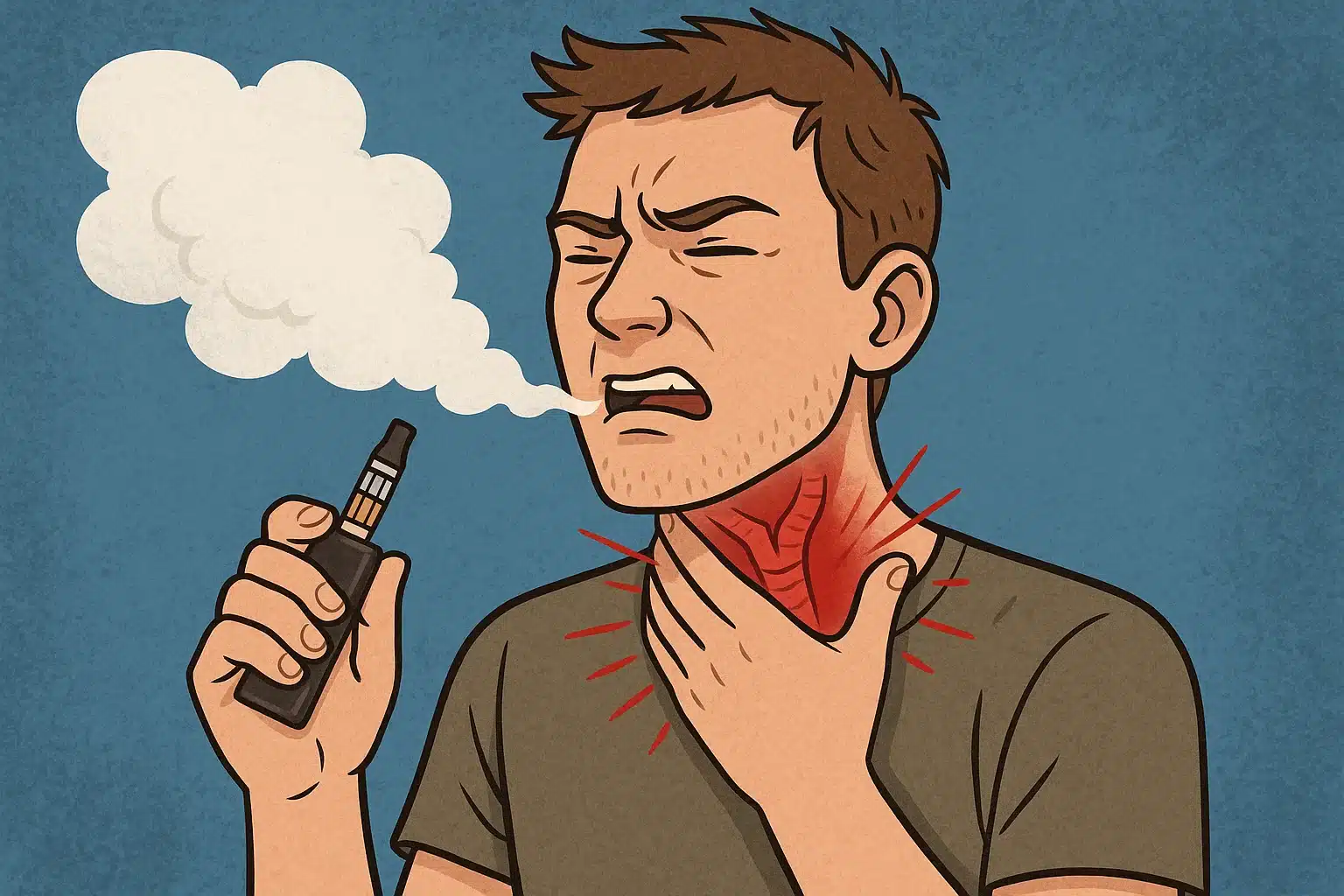 vape hurts throat Vaping and Throat Pain: The Hidden Risks You Should Be Aware Of main image 1