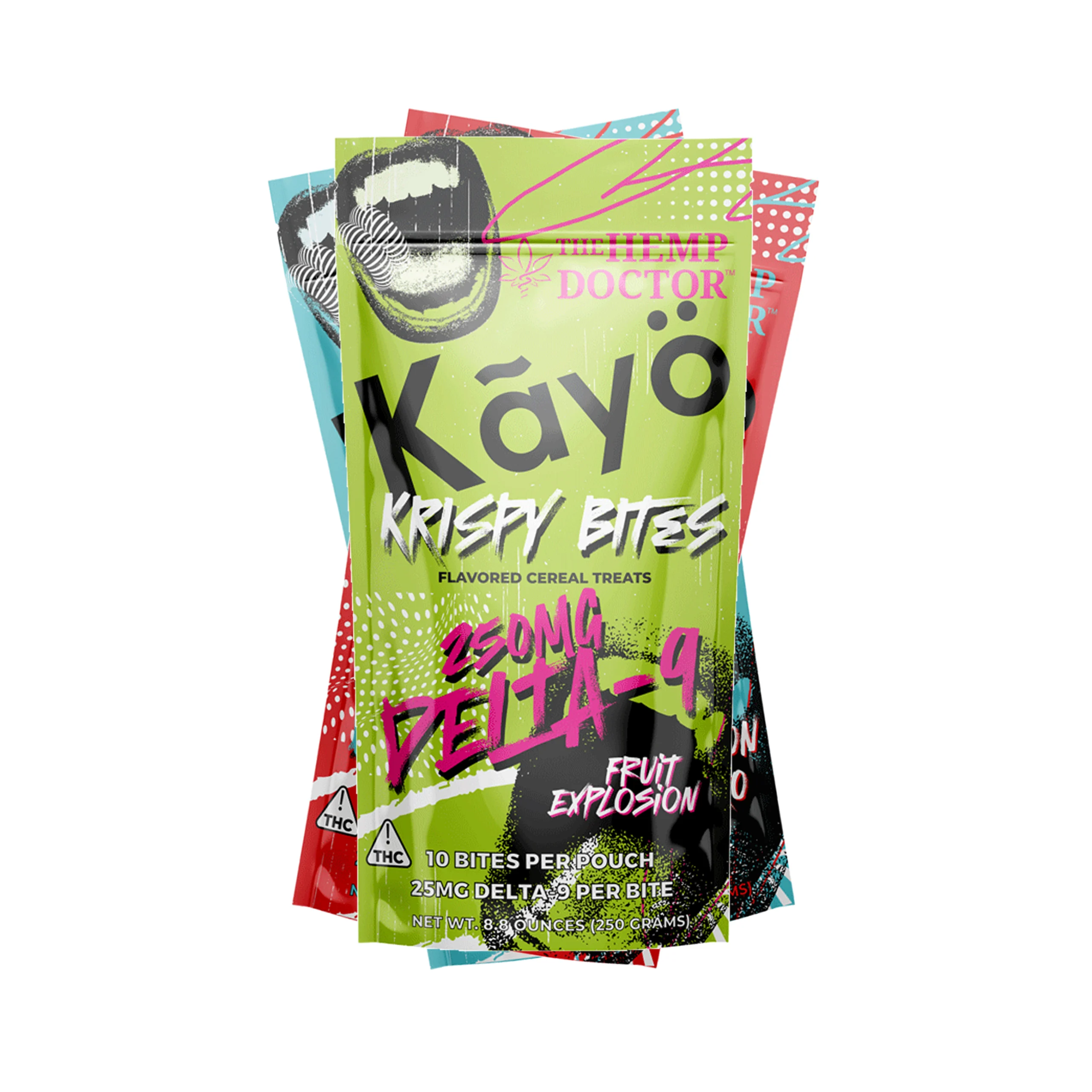 KAYO | DELTA 9 THC KRISPY BITES | 250MG