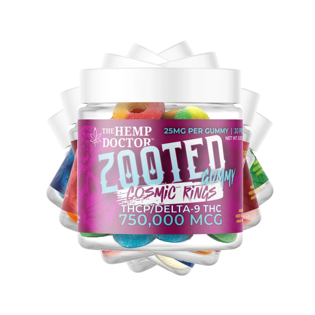 ZOOTED | THCP / DELTA 9 GUMMIES | 50,000MCG - The Hemp Doctor