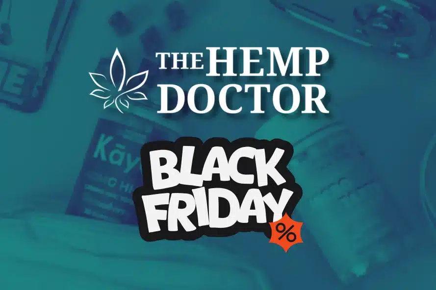 Black Friday sale at The Hemp Doctor