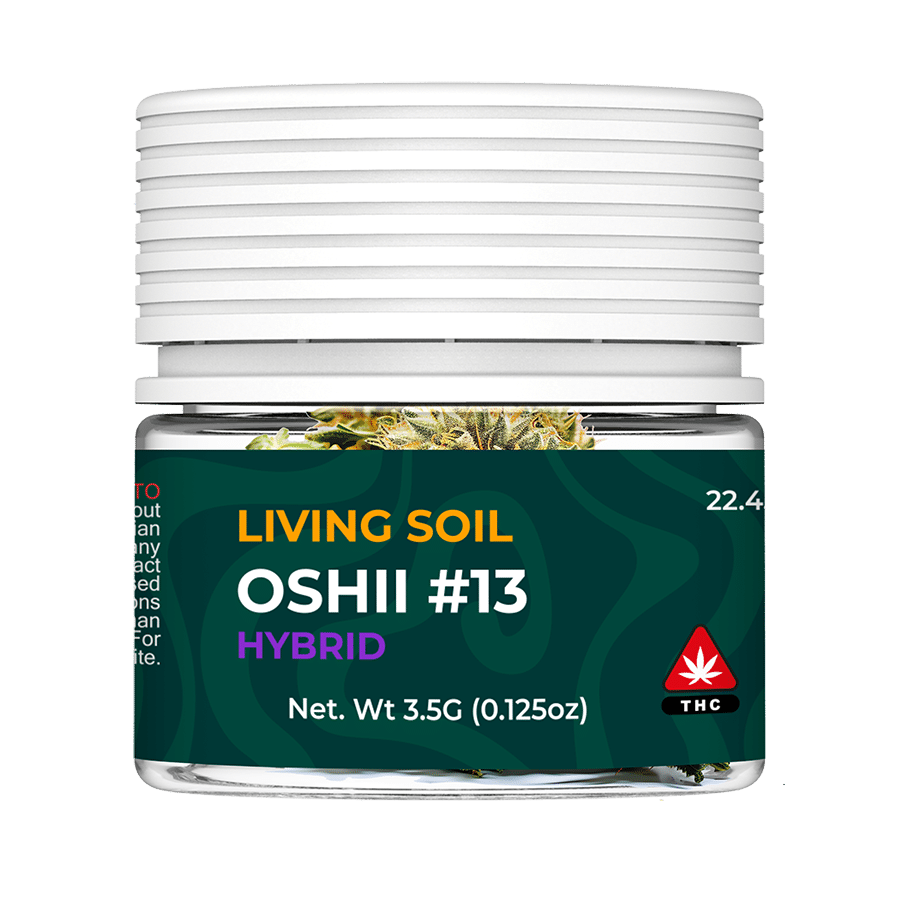 LIVING SOIL | THCA FLOWER | OISHII #13 - The Hemp Doctor