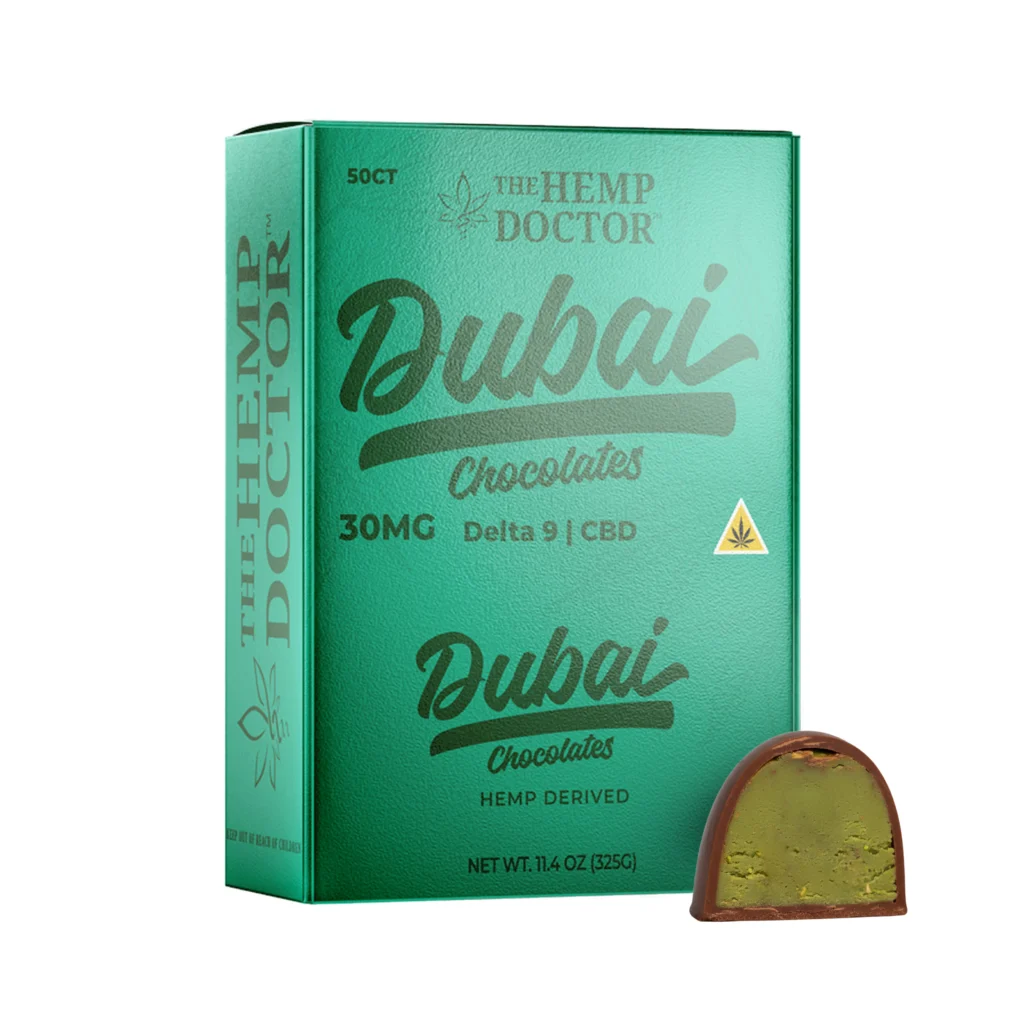CBD:D9 THC DUBAI CHOCOLATES | 30MG