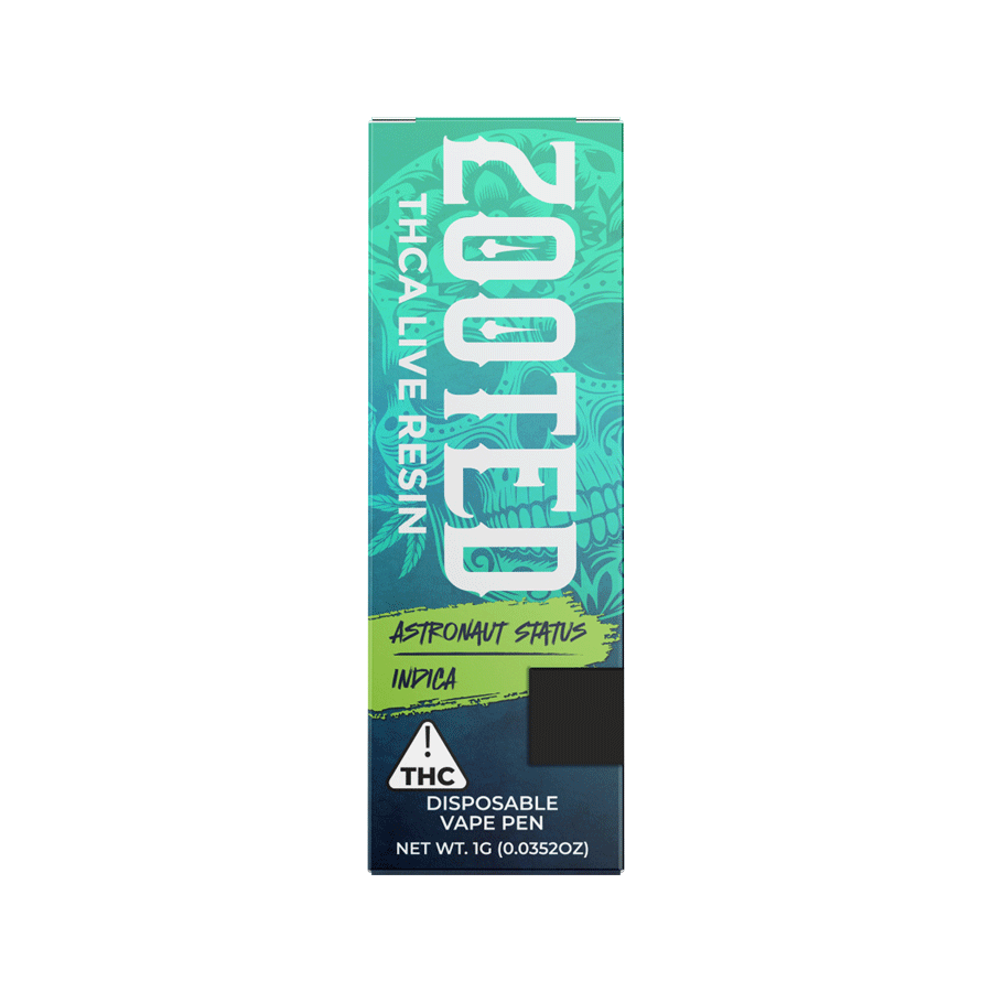 ZOOTED | THCA LIVE RESIN DISPOSABLE VAPE | 1G – Astronaut Status