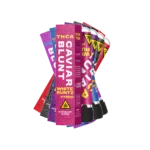 THCA SUGAR DIAMOND CAVIAR BLUNTS _ 2G THCA BUBBLE HASH INFUSED PREROLLS _ 5-PACK TINS _ MAIN