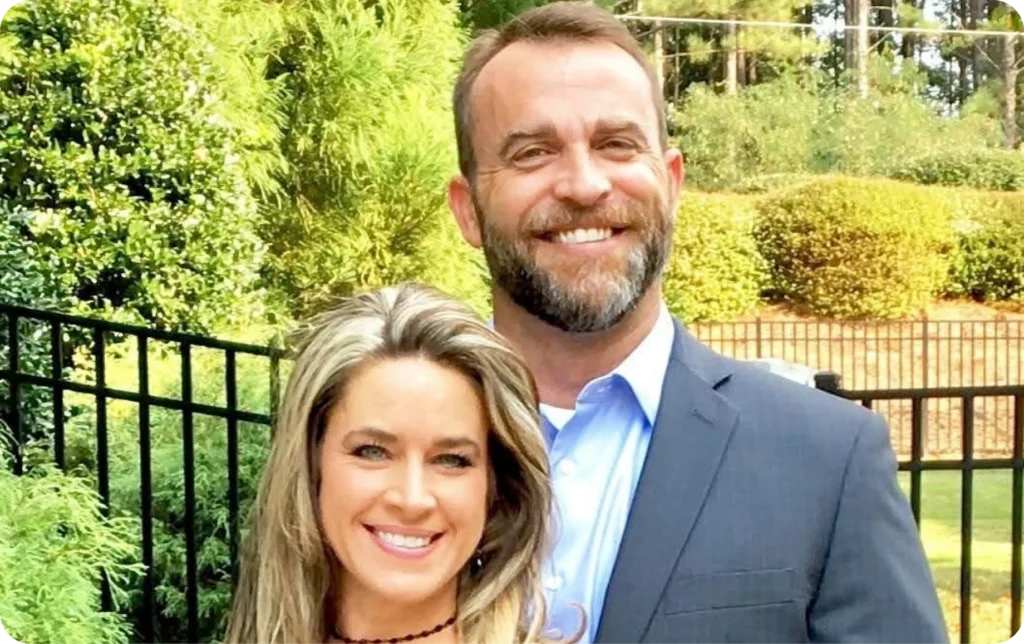 Two members of the family behind The Hemp Doctor smiling outdoors