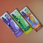 Three cannabis product live sauce boxes displayed.