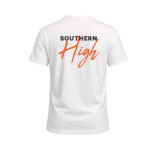 Mock White Southern High Shirt BACK